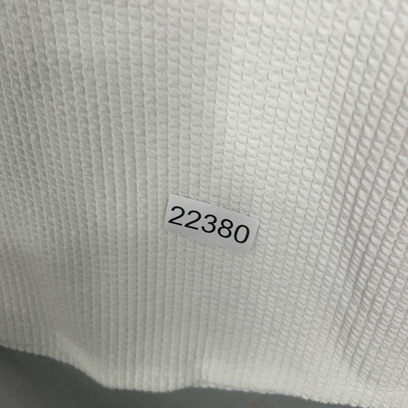 Maeve by Anthropologie Shirt Womens Small White Waffle Knit Twist Front Top Cute - Picture 15 of 15